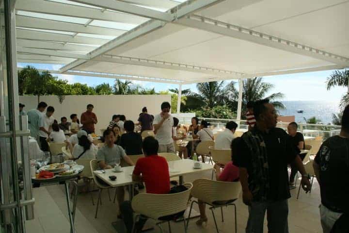 Be resort breakfast time in cebu beach resorts