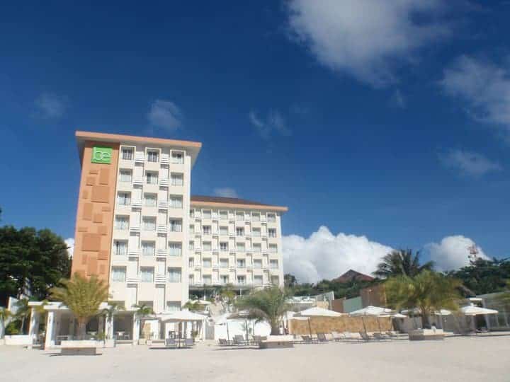 Cebu beach resorts, Be resort external in Cebu town