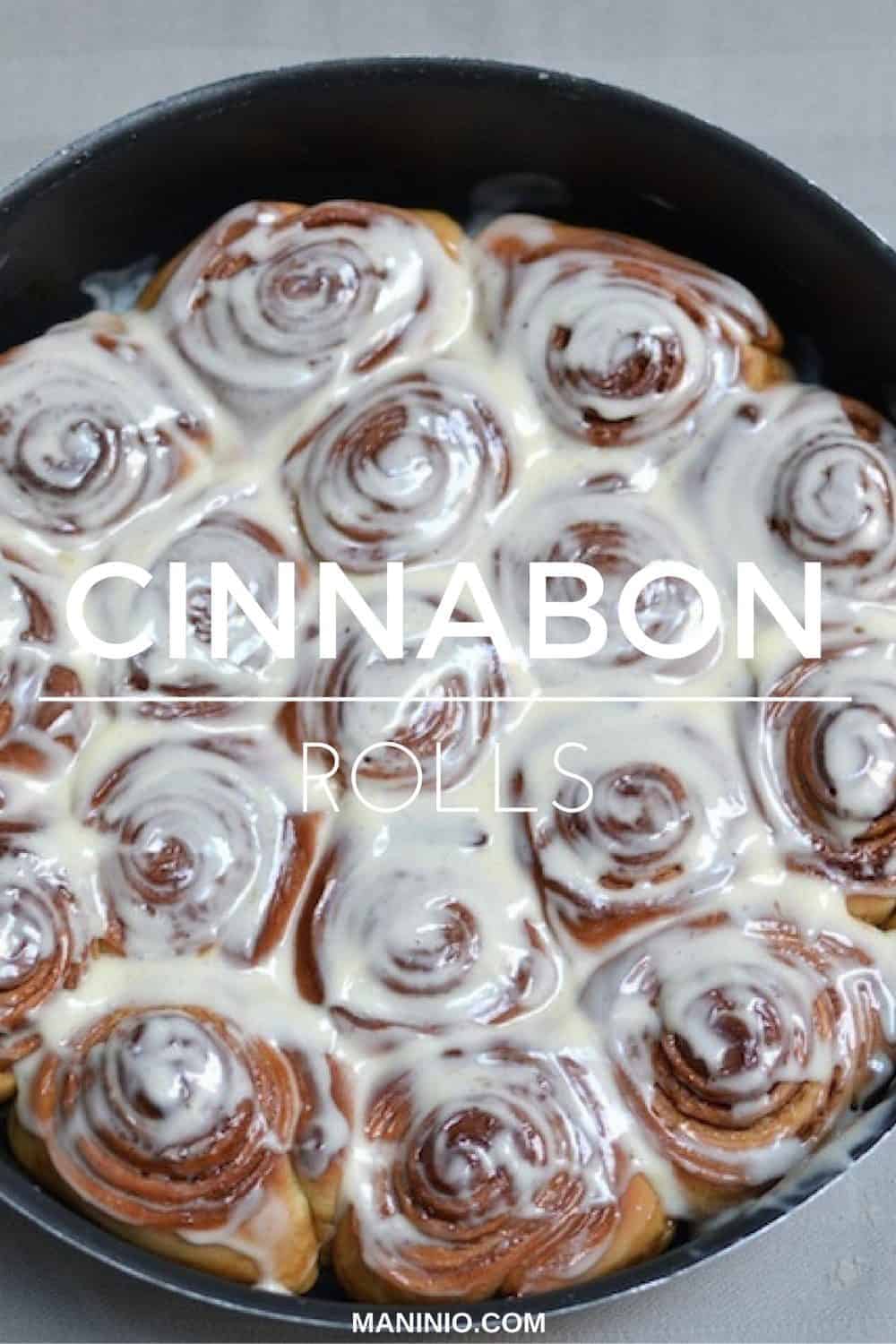 cinnabon - rolls - vegetarian treats - maninio.com #cinnabonrolls #cinnamontreats