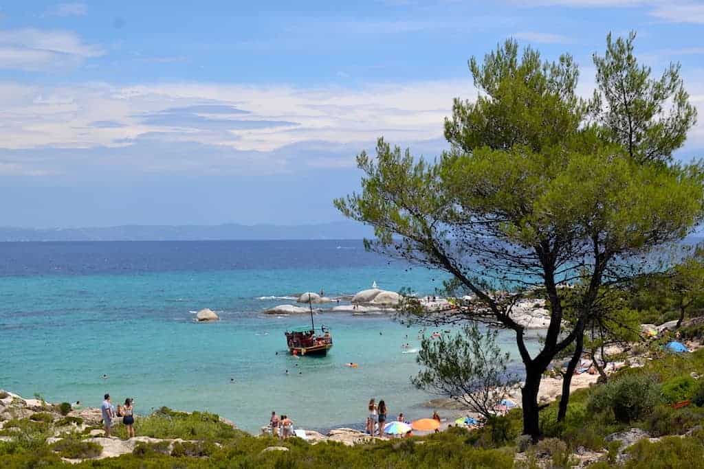 Kavourotripes - orange - beach - maninio - travel - greece - islands - sithonia