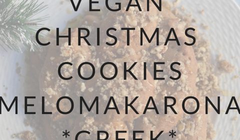 Vegan Christmas Cookies (Melomakarona) | Greek | Low in Calories.MANINIO.COM