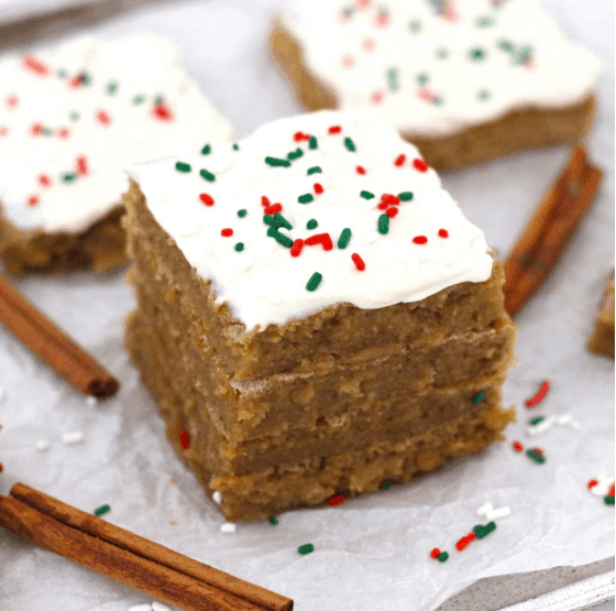  Healthy Gingerbread Cake Bars