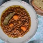 lentil soup with carrot